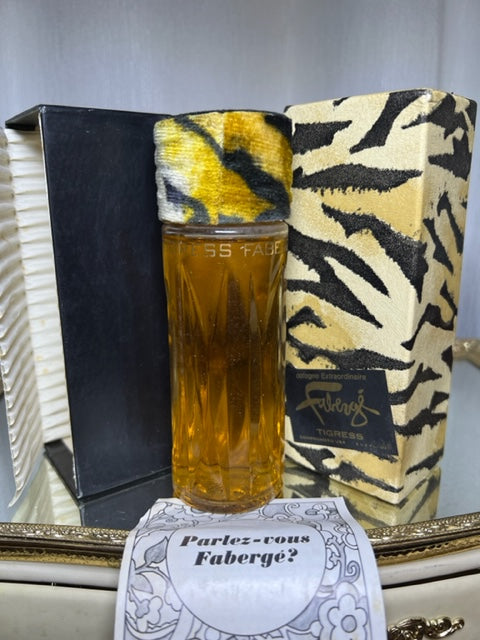 Tigress Faberge eau de Cologne extraordinaire 100 ml. Vintage 1970. Scellé