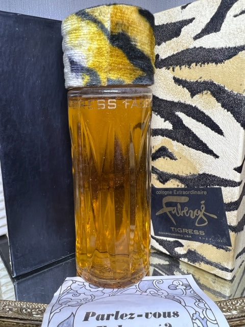 Tigress Faberge eau de Cologne extraordinaire 100 ml. Vintage 1970. Scellé