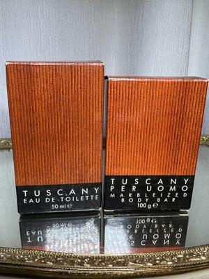 Tuscany per Uomo Aramis  edt 50 ml and perfume savon 100 g Vintage