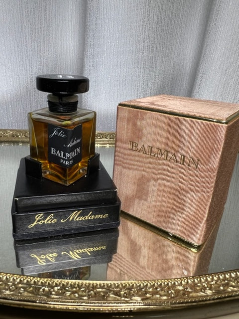 Balmain Jolie Madame extrait 14 ml. Rare vintage 1970. Sealed bottle