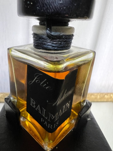 Balmain Jolie Madame extrait 14 ml. Rare vintage 1970. Sealed bottle