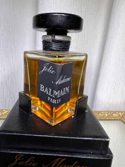 Balmain Jolie Madame extrait 14 ml. Rare vintage 1970. Sealed bottle