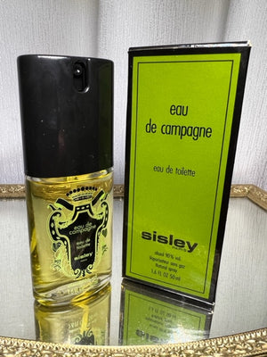 Sisley Eau de Campagne edt 50 ml. Vintage 70s first edition.