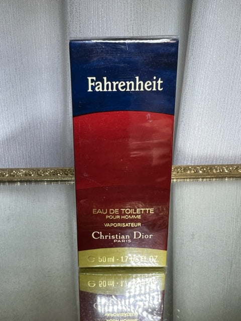 Dior Fahrenheit edt 50 ml. Vintage original 1988. Sealed