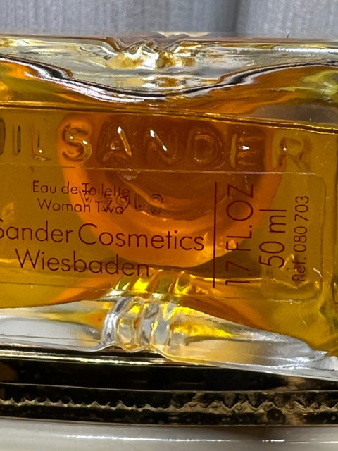 Jil Sander Woman II Jil Sander edt 50 ml. Édition vintage 1983 Allemagne originale. Boîte sans