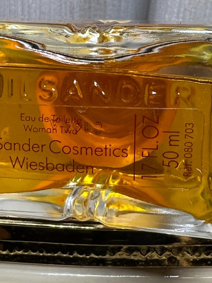 Jil Sander Woman II Jil Sander edt 50 ml. Édition vintage 1983 Allemagne originale. Boîte sans