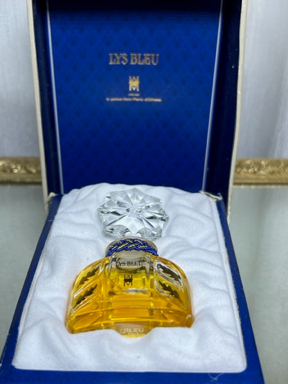 Lys Bleu Prince Henri d'Orleans extrait 7,5 ml. Vintage années 1980. Flacon scellé