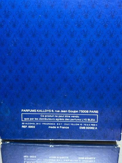 Lys Bleu Prince Henri d'Orleans extrait 7,5 ml. Vintage années 1980. Flacon scellé