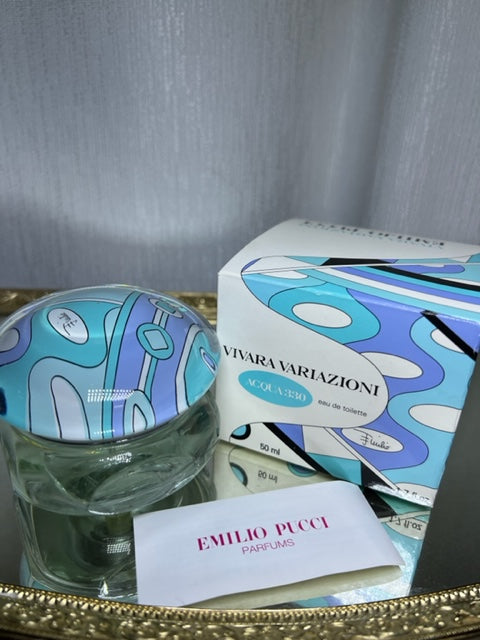 Vivara Acqua 330 d'Emilio Pucci edt 50 ml. Édition vintage 2009. Flacon scellé