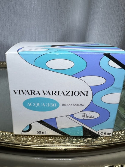 Vivara Acqua 330 d'Emilio Pucci edt 50 ml. Édition vintage 2009. Flacon scellé