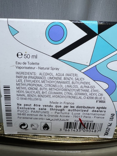 Vivara Acqua 330 d'Emilio Pucci edt 50 ml. Édition vintage 2009. Flacon scellé