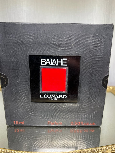 Balahe Leonard extrait 15 ml. Vintage 1983. Sealed bottle