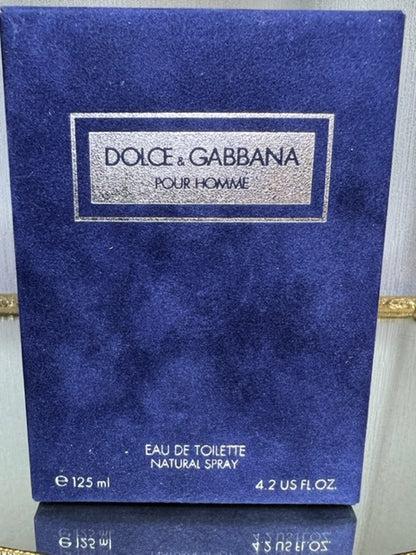 Dolce&Gabbana pour Homme (1994) edt 125 ml. Édition vintage originale Italie.