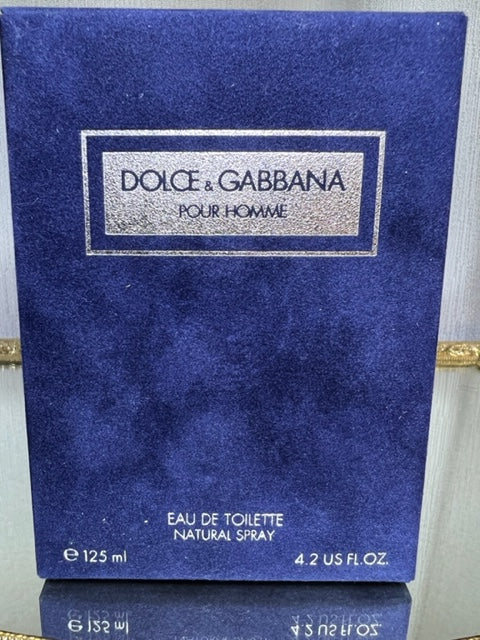 Dolce&Gabbana pour Homme (1994) edt 125 ml. Vintage original Italy edition.