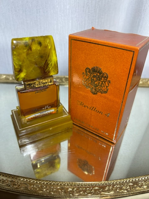 Revillon Revillon 4 extrait 15 ml. Vintage 1970s. Sealed bottle
