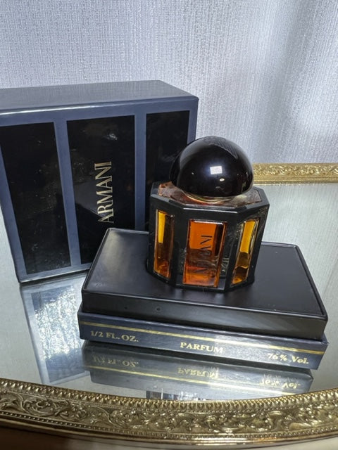 Armani Armani pure parfum 15 ml. Vintage 1985. Sealed bottle