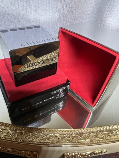 Jacomo Chicane extrait 15 ml. Vintage 1971. Sealed bottle.