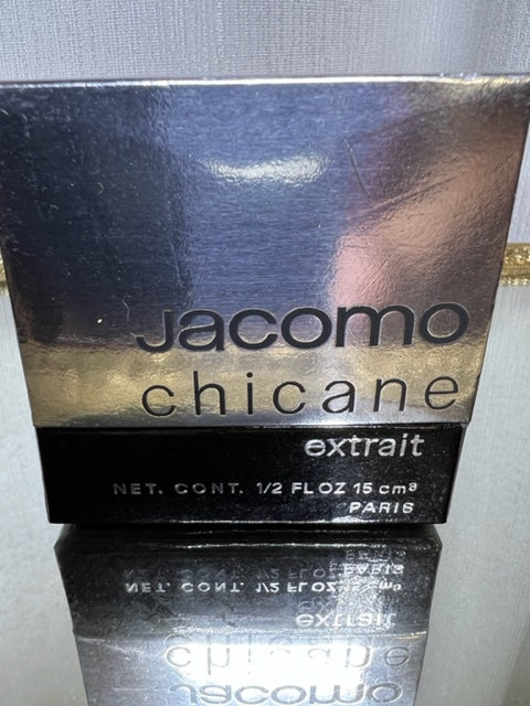 Jacomo Chicane extrait 15 ml. Vintage 1971. Sealed bottle.