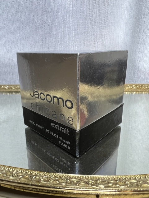 Jacomo Chicane extrait 15 ml. Vintage 1971. Sealed bottle.