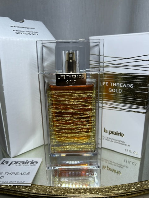 Life Threads Gold La Prairie edp 50 ml. Vintage first edition. Sealed bottle