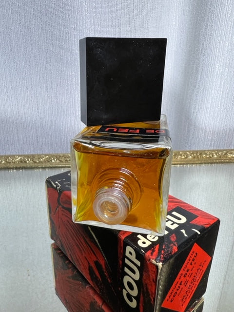 Parfum Marquay Coup de Feu 59 ml. Édition rare de 1957. Flacon scellé