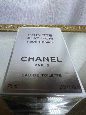 Egoiste Platinum Chanel edt 75 ml. Vintage first edition. Sealed