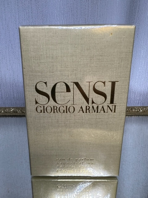 Sensi Armani edp 50 ml. Rare, original first edition. Sealed