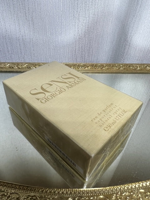 Sensi Armani edp 50 ml. Rare, original first edition. Sealed
