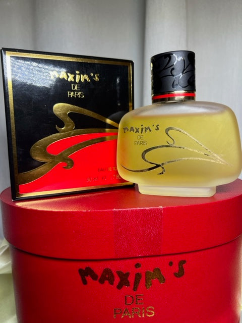 Maxim’s de Paris edt 50 ml. Vintage 1990s. Sealed bottle gift box