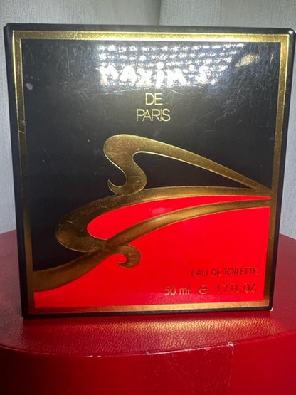 Maxim's de Paris edt 50 ml. Vintage années 90. Coffret scellé neuf