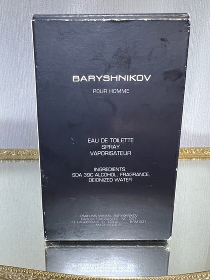 Baryshnikov pour homme edt 100 ml. Vintage 1991 edition.