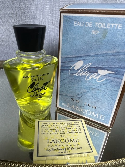 Climat Lancome edt 57 ml. Edizione vintage del 1970. Flacone sigillato