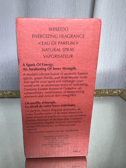 Energizing Fragrance Shiseido edp 50 ml. Vintage 1990 original edition.