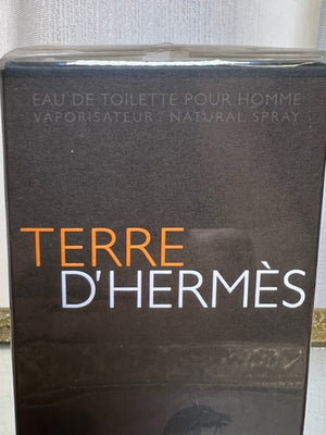 Terre d’Hermes edt 100 ml. Extremely rare vintage original first edition. Sealed