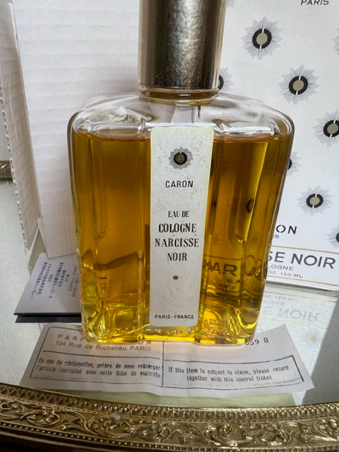Caron Narcisse Noir eau de cologne 120 ml. Vintage 1970. Flacon scellé