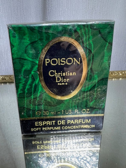 Poison Dior esprit de parfum 30 ml. Vintage 1989. Scellé