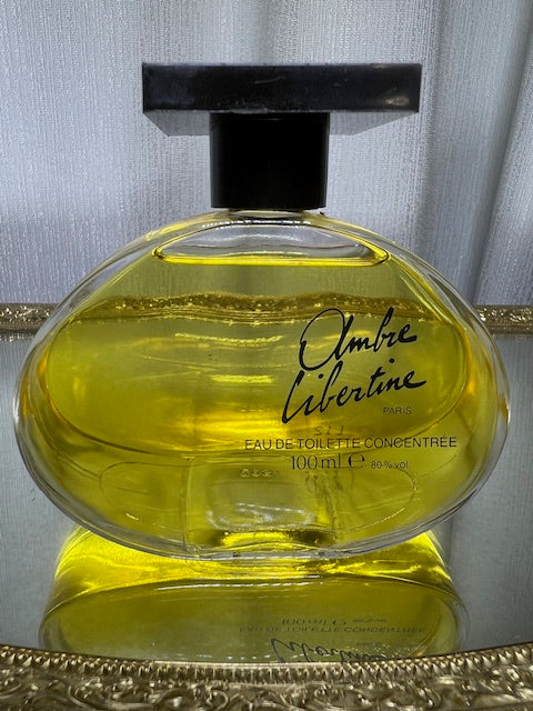 Lancome Amber Libertine edt 100 ml. Édition des années 1980 extrêmement rare. Flacon scellé. Boîte sans