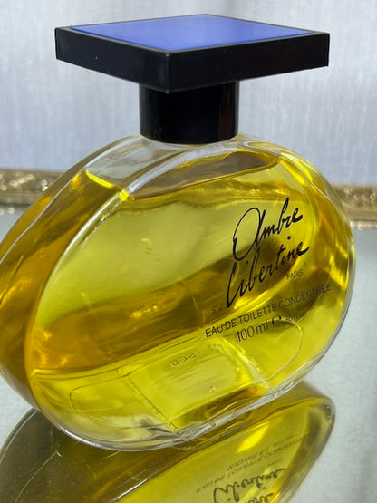 Lancome Amber Libertine edt 100 ml. Édition des années 1980 extrêmement rare. Flacon scellé. Boîte sans