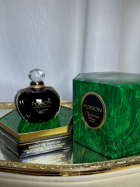 Dior Poison esprit de parfum 50 ml. Vintage 1989. Sealed bottle