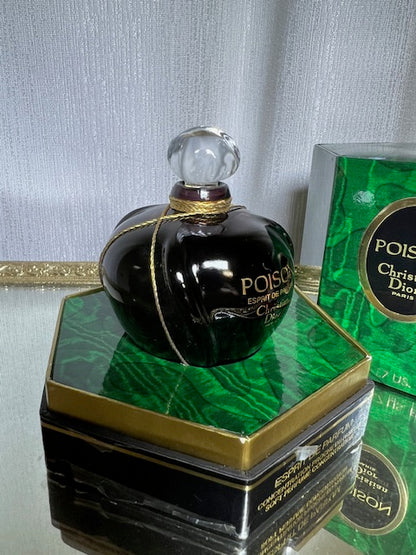 Dior Poison esprit de parfum 50 ml. Vintage 1989. Sealed bottle