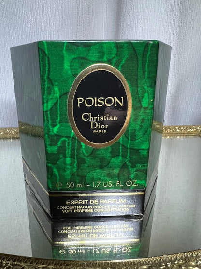 Dior Poison esprit de parfum 50 ml. Vintage 1989. Sealed bottle