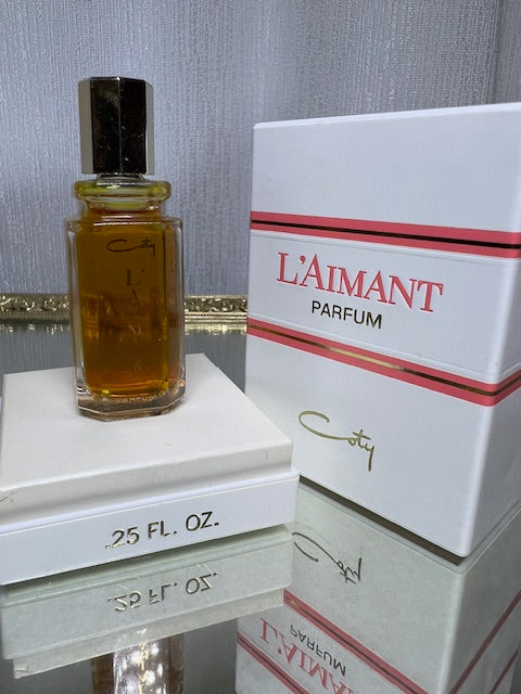 Coty L’Aimant extrait 7,5 ml. Vintage 1970. Flacon scellé