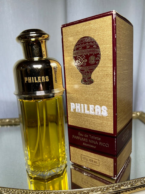 Phileas Nina Ricci edt 112 ml. Édition vintage originale de 1984. Flacon scellé