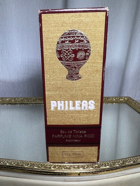 Phileas Nina Ricci edt 112 ml. Vintage original 1984 edition. Sealed bottle