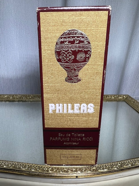 Phileas Nina Ricci edt 112 ml. Édition vintage originale de 1984. Flacon scellé