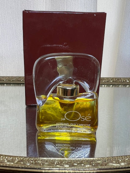J'ai Osé Parfum Guy Laroche Pure parfum 7 ml. Rare, vintage, original 1978.