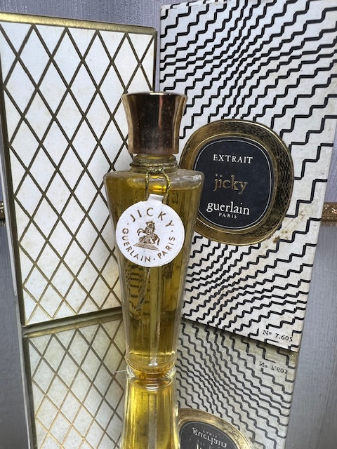 Guerlain Jicky extrait 7,5 ml. Rare, vintage 1960s edition. Sealed