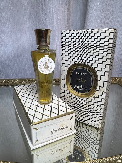 Guerlain Jicky extrait 7,5 ml. Rare, vintage 1960s edition. Sealed