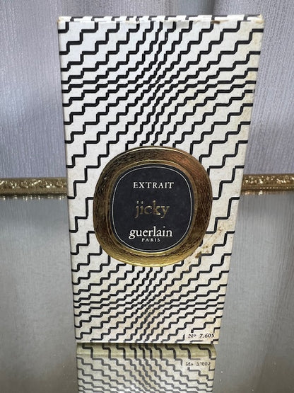 Guerlain Jicky extrait 7,5 ml. Rare, vintage 1960s edition. Sealed