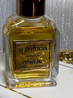 Caron Bellogia extrait (pure parfum) 7 ml. Vintage 1970s. Sealed bottle